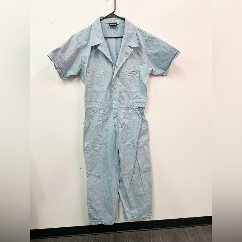 Big Bud Press Sky Blue Women's Coveralls Sz 2XL - Picture 5 of 8